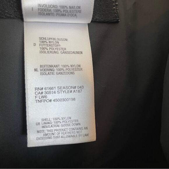 The North Face Vintage 90s Nuptse 700 Fill Down Puffer #A187 - Picture 9 of 10